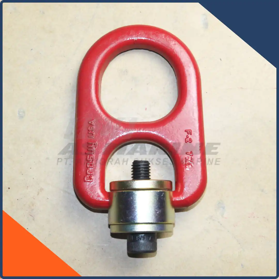 CROSBY USA UNC Heavy Lift Swivel Hoist Ring HR1000 5/8 – 11 x 2.25 Inch